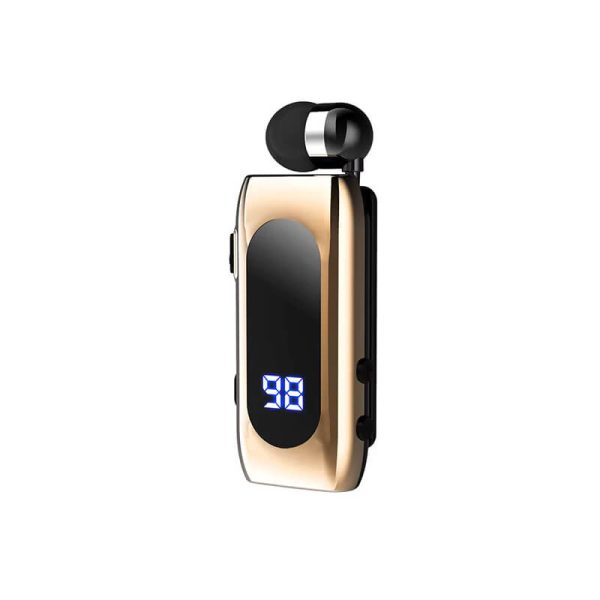 K55 Lavalier Business Bluetooth 5.2 Headphone Talkmusic Time 20 Hours,led Digital Display,noice Cancelling Wireless Earphones