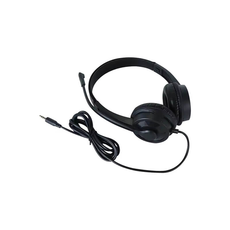 Call Center Clear Voice Office School PC Gaming With Microphone 1.5M Wired Computer Headset Volume Control Noise Reduction