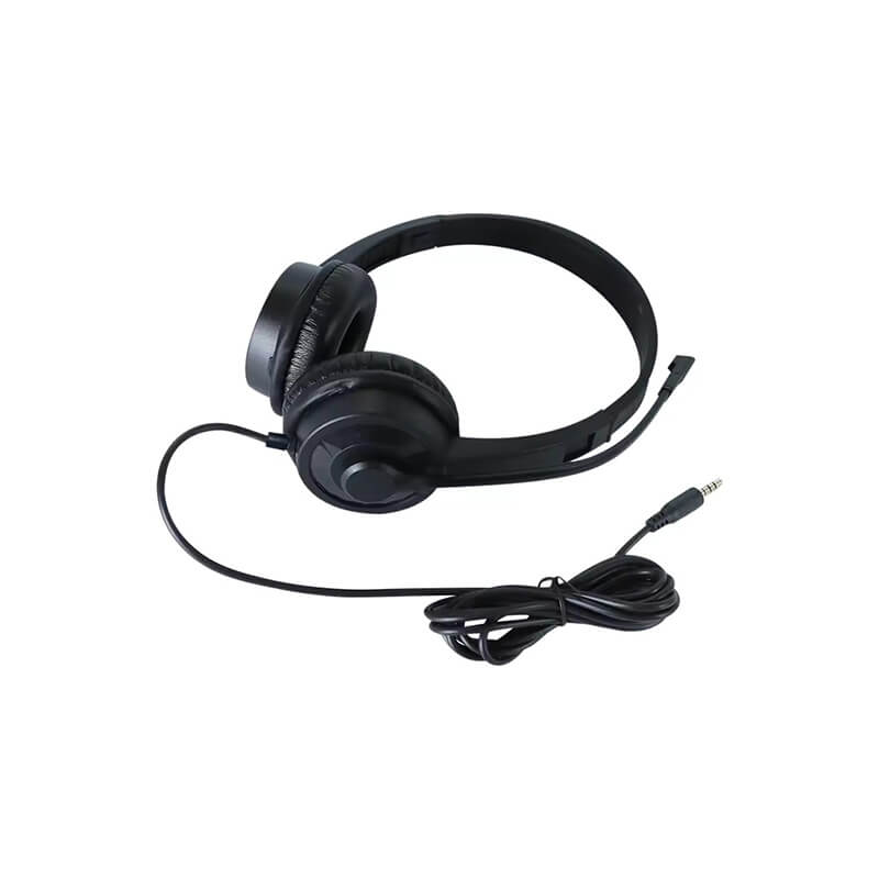 Call Center Clear Voice Office School PC Gaming With Microphone 1.5M Wired Computer Headset Volume Control Noise Reduction