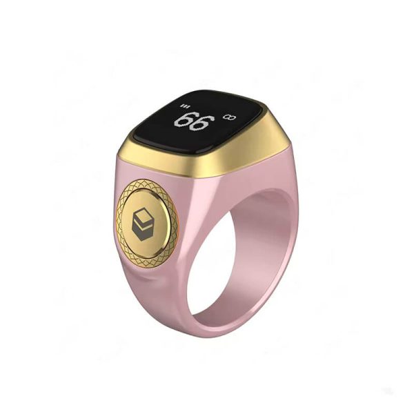IQibla Smart Zikr Ring Praise Tasbih Tally Electronic Digital Counter for Muslims Prayer Time Vibration Reminder Waterproof